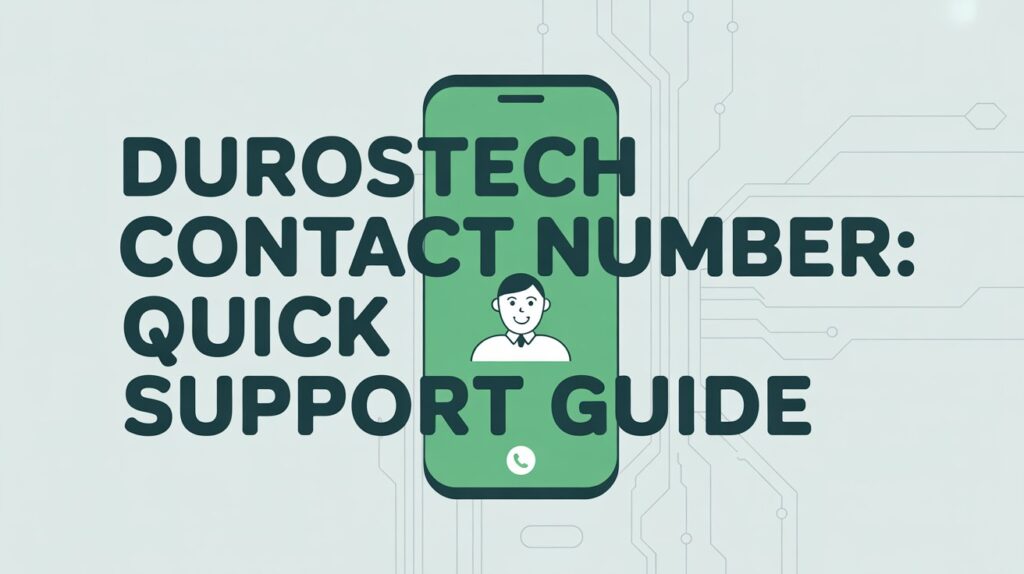 Durostech Contact Number