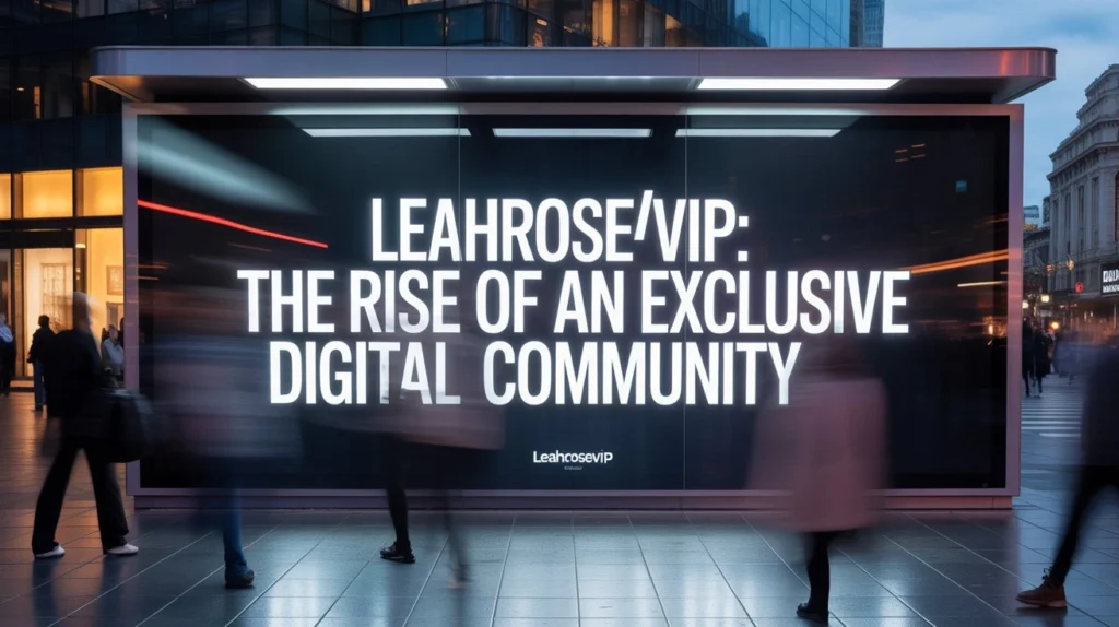 Unveiling leahrosevip: The Rise of an Exclusive Digital Community