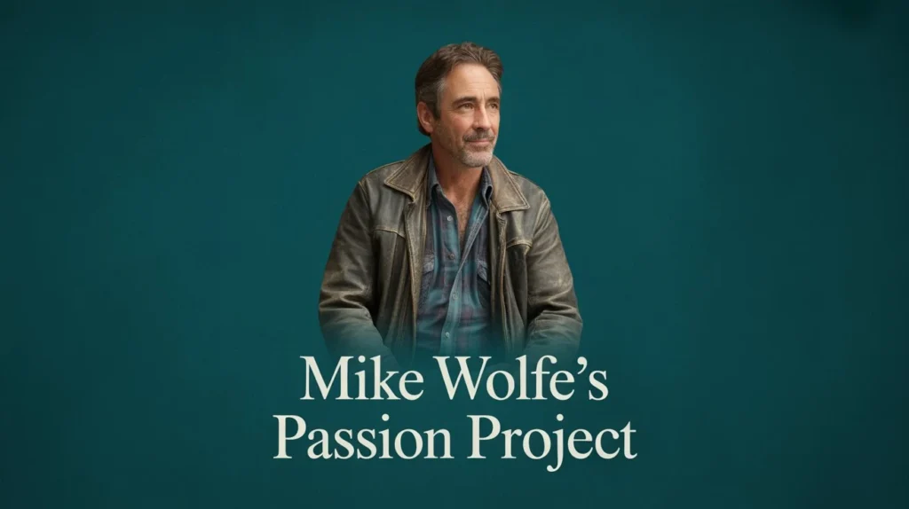 Mike Wolfe passion project insights journey